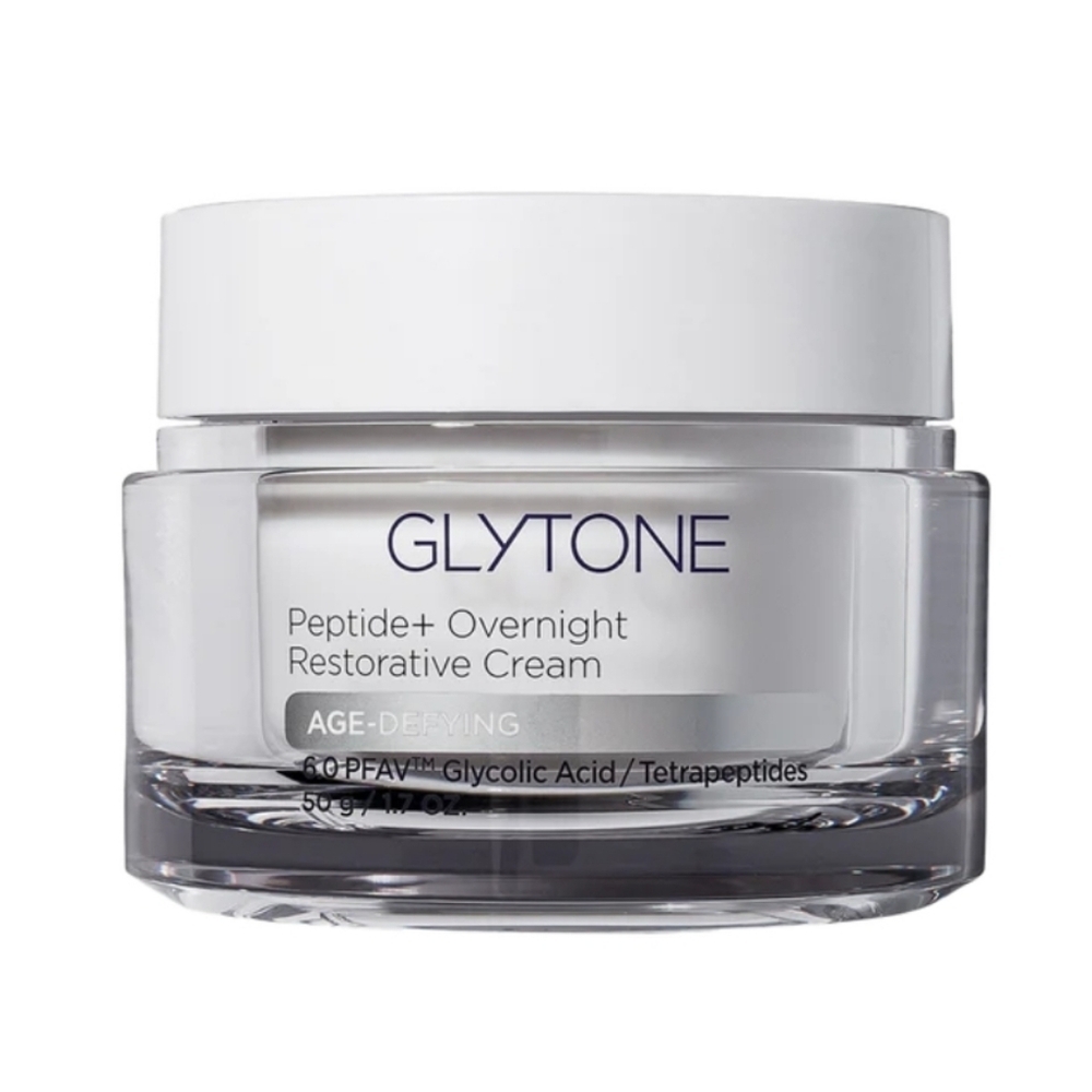 Glytone Age-Defying Peptide+ Overnight Restorative Cream New